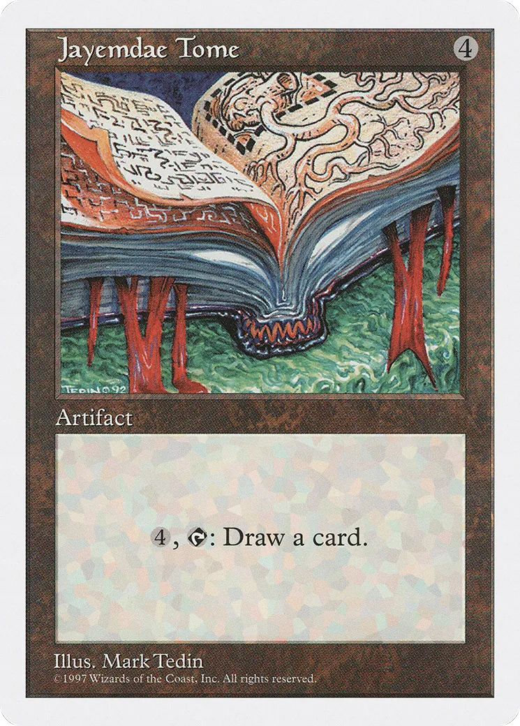 Jayemdae Tome — Fifth Edition — Magic: The Gathering
