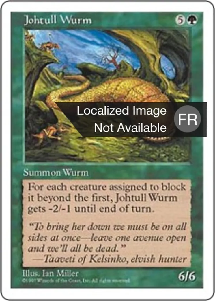 Guivre johtullienne — Fifth Edition — Magic: The Gathering