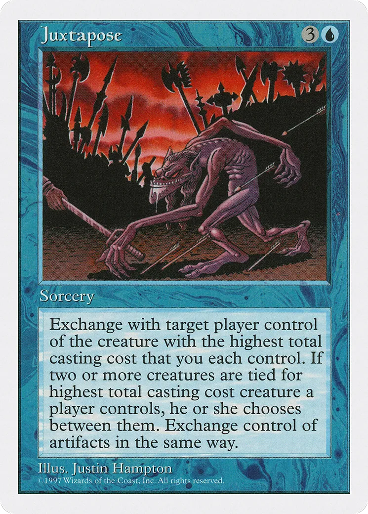 Juxtapose — Fifth Edition — Magic: The Gathering