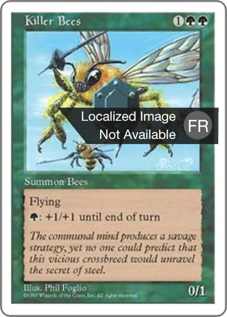 Abeilles tueuses — Fifth Edition — Magic: The Gathering