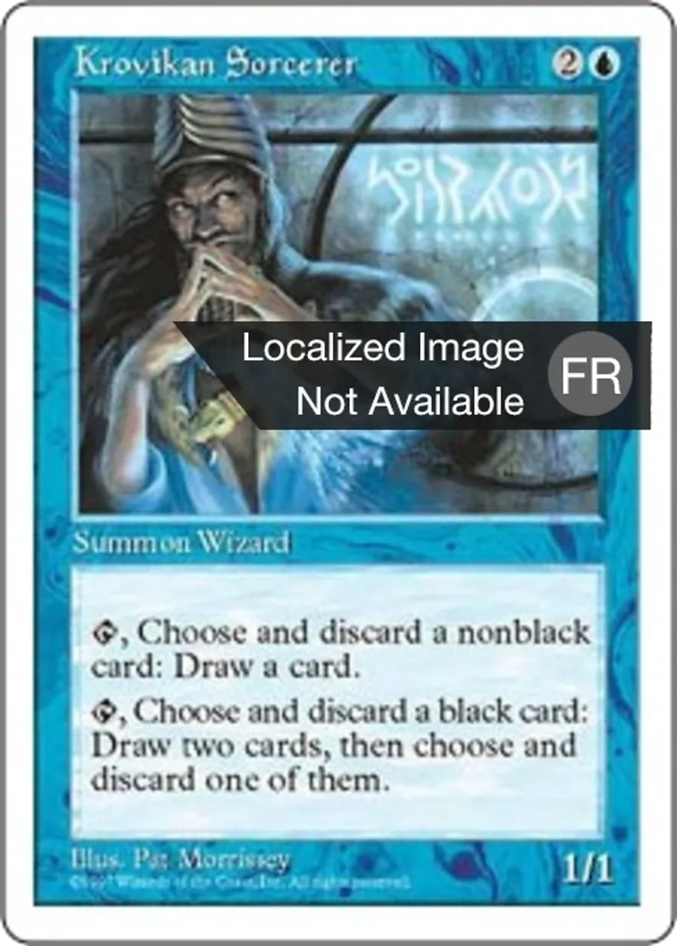 Sorcier krovois — Fifth Edition — Magic: The Gathering