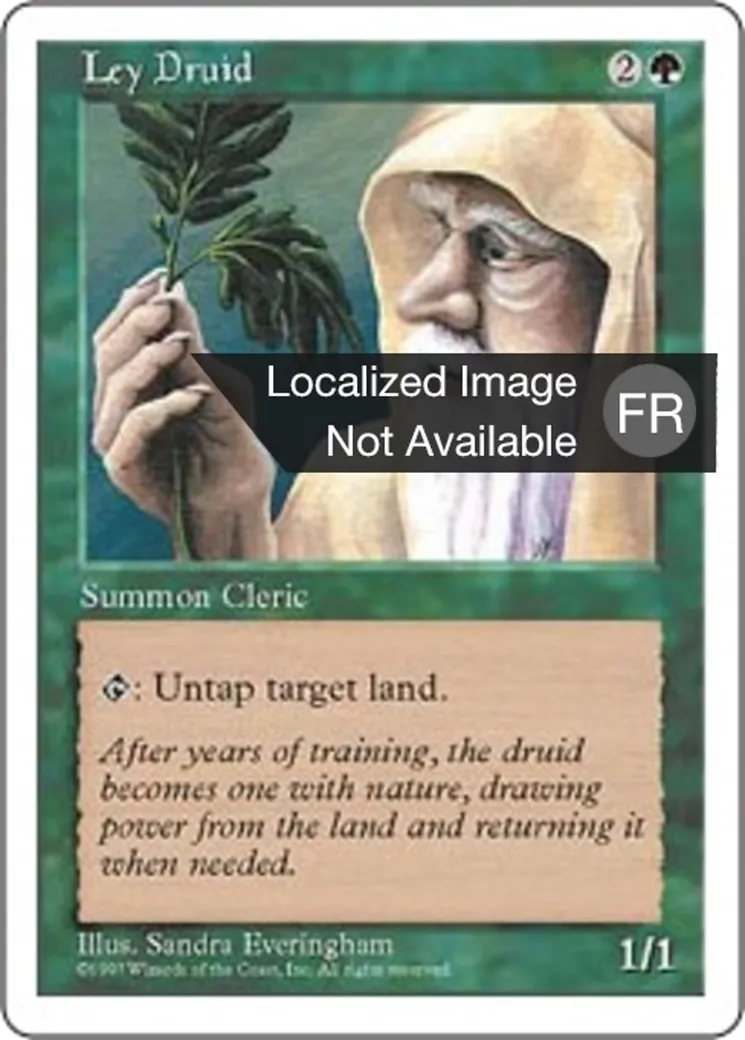 Druide des leys — Fifth Edition — Magic: The Gathering