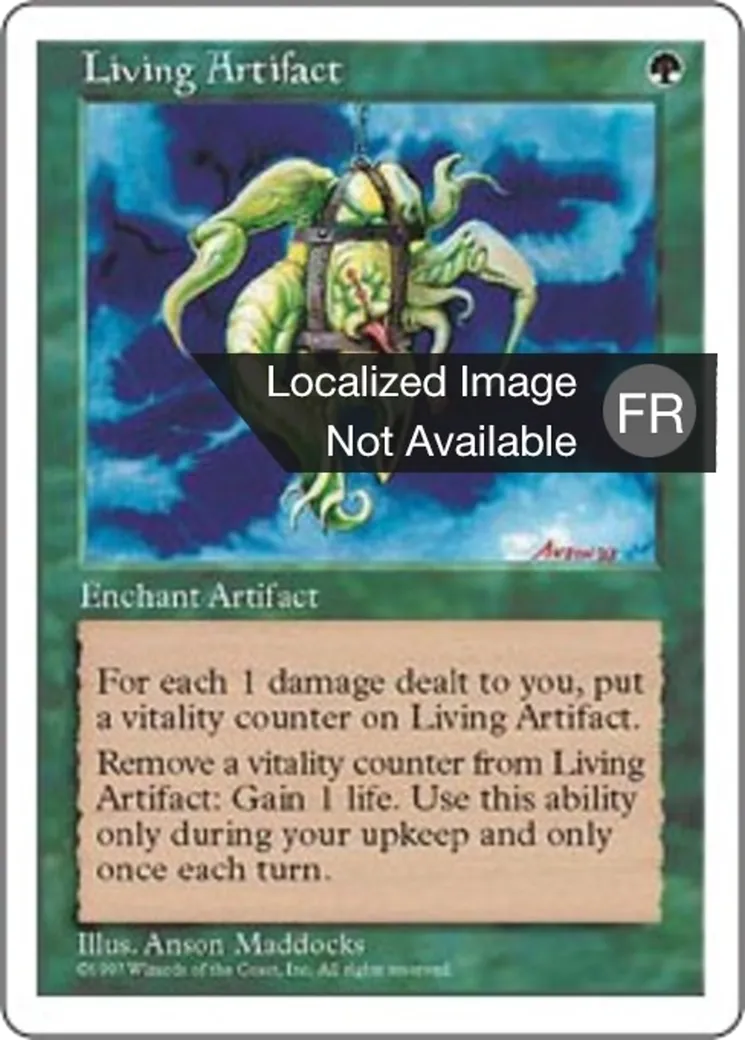 Artefact vivant — Fifth Edition — Magic: The Gathering