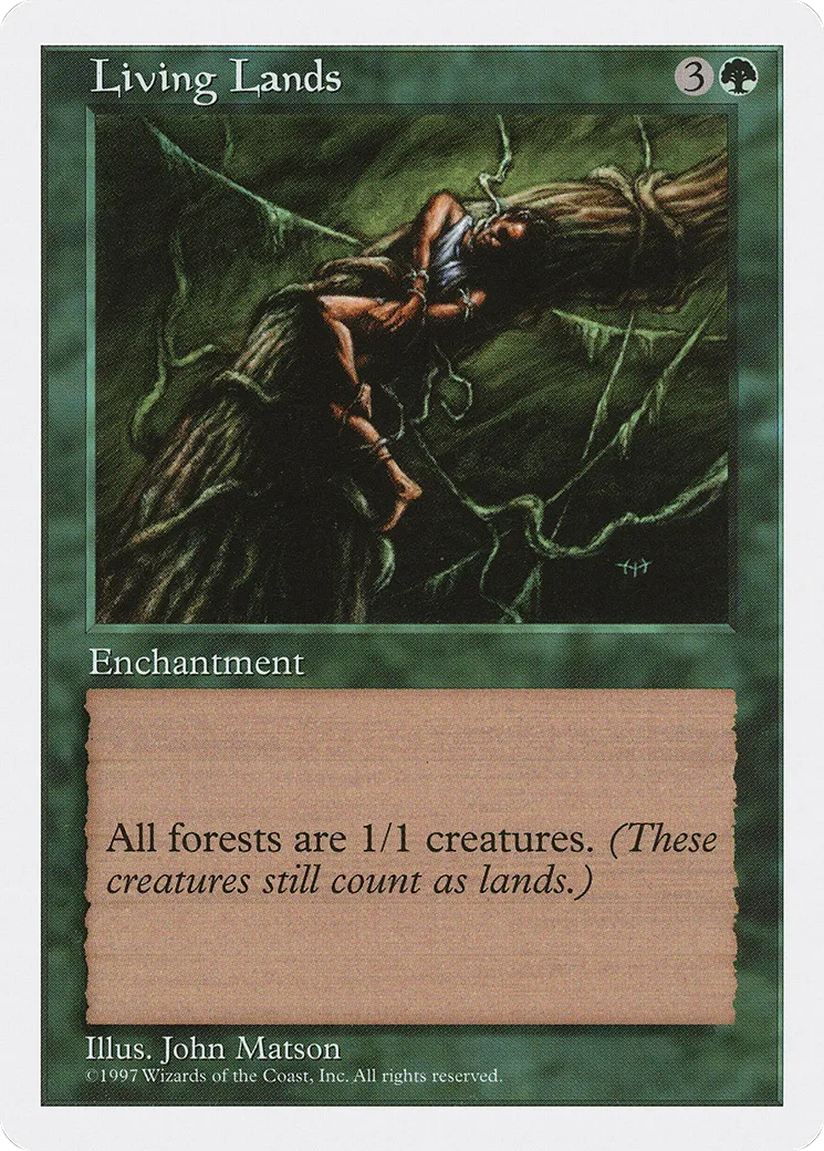 Living Lands — Fifth Edition — Magic: The Gathering