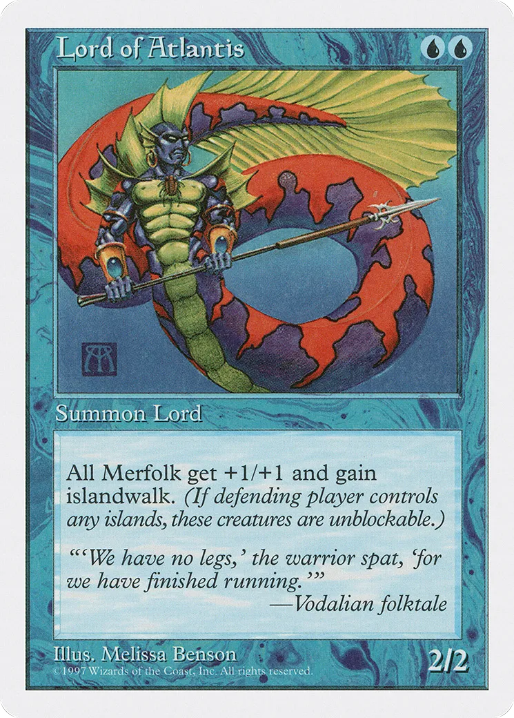 Lord of Atlantis — Fifth Edition — Magic: The Gathering