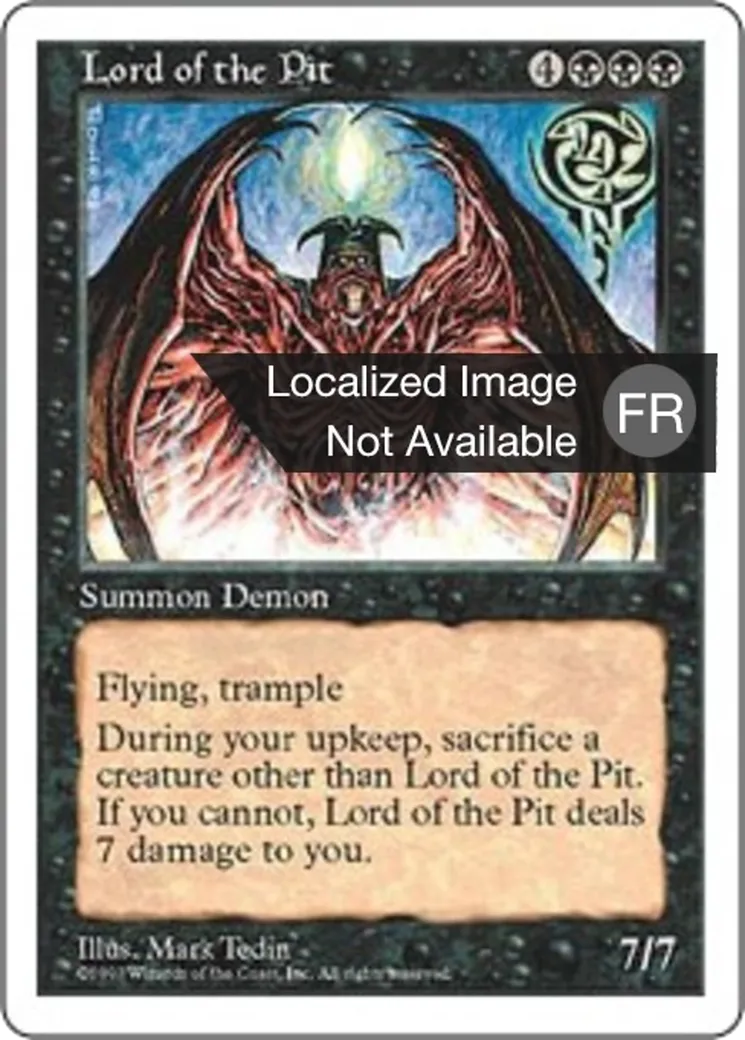 Lige de la fosse — Fifth Edition — Magic: The Gathering