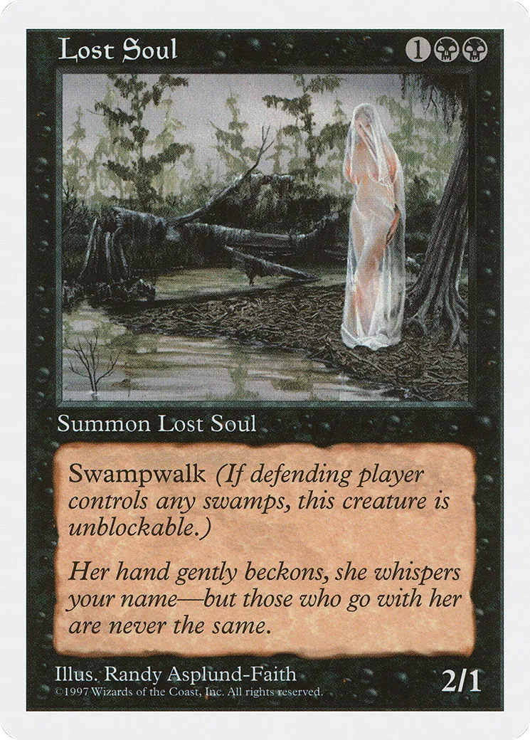 Lost Soul — Fifth Edition — Magic: The Gathering