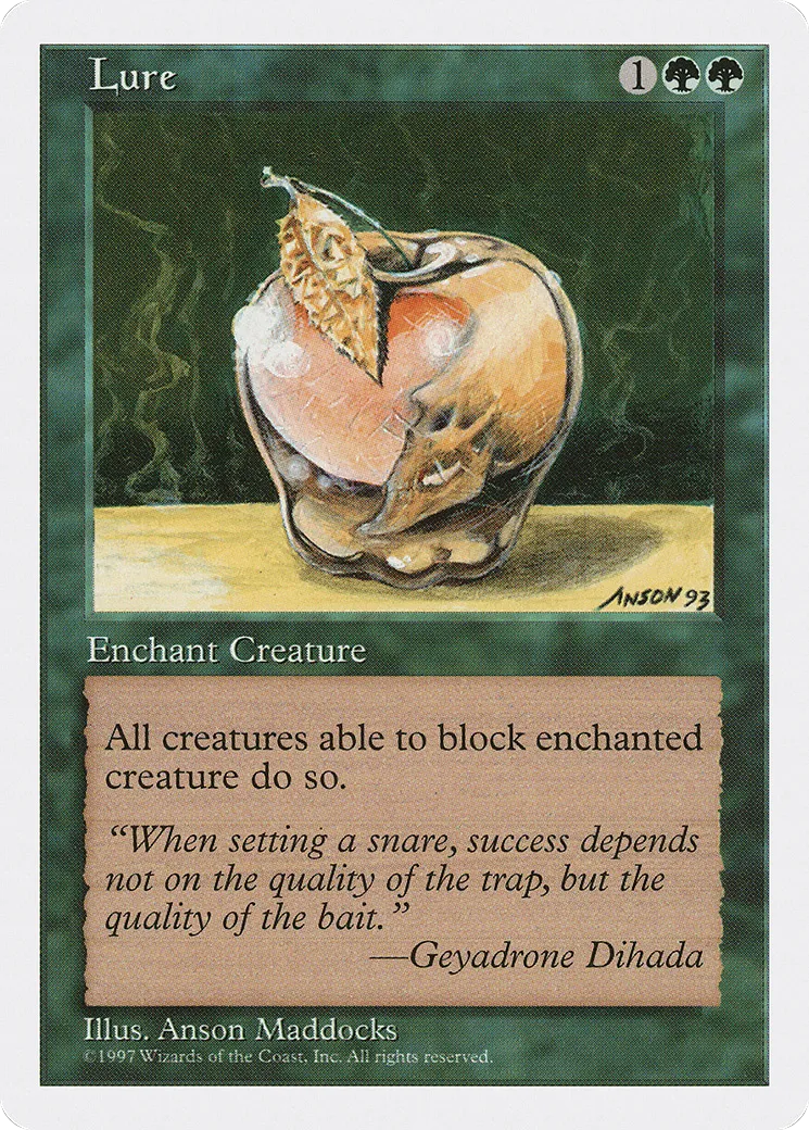 Leurre — Fifth Edition — Magic: The Gathering