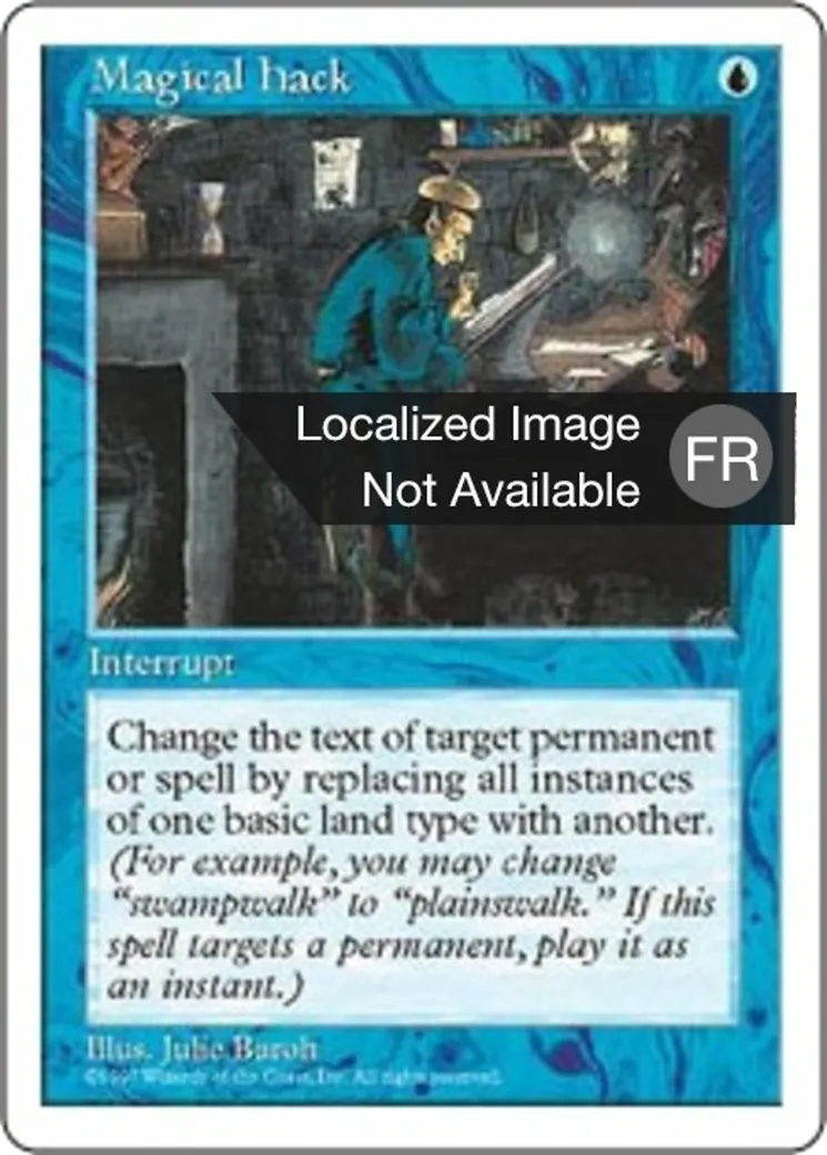 Rature magique — Fifth Edition — Magic: The Gathering