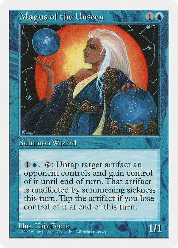 Magus of the Unseen — Fifth Edition — Magic: The Gathering