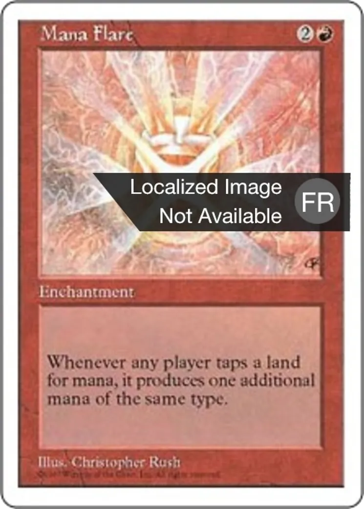 Flamboiement de mana — Fifth Edition — Magic: The Gathering