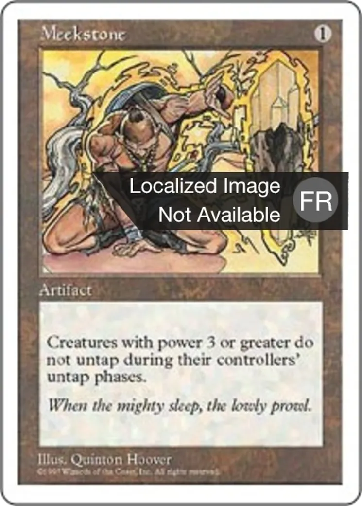 Pierre de soumission — Fifth Edition — Magic: The Gathering
