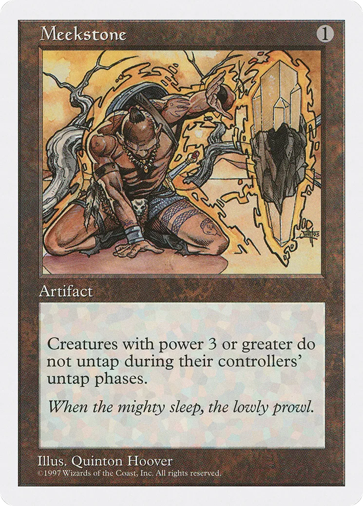 Meekstone — Fifth Edition — Magic: The Gathering