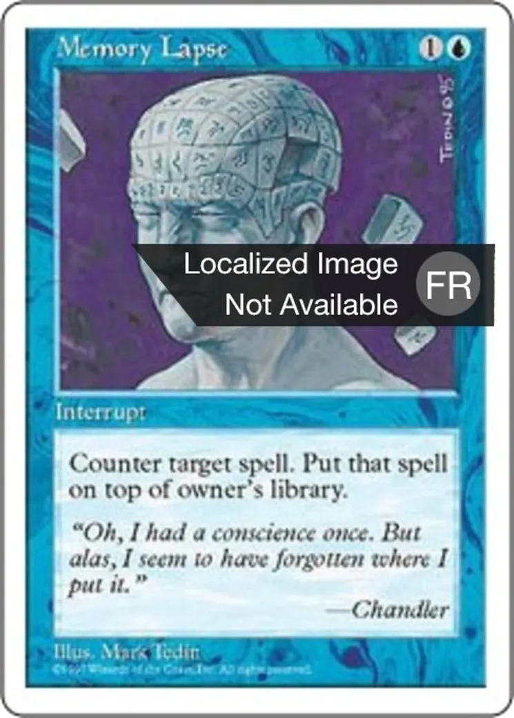 Trou de mémoire — Fifth Edition — Magic: The Gathering