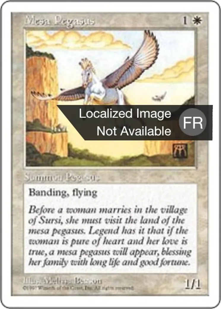 Pégase de Mesa — Fifth Edition — Magic: The Gathering