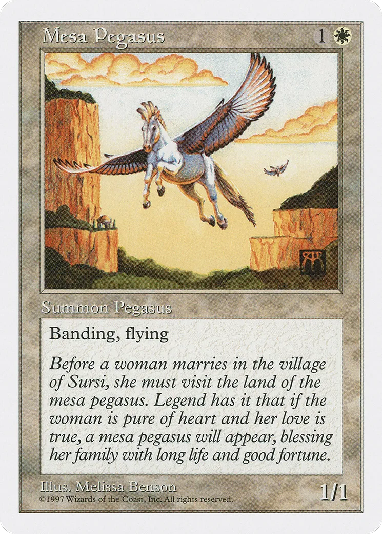 Pégase de Mesa — Fifth Edition — Magic: The Gathering