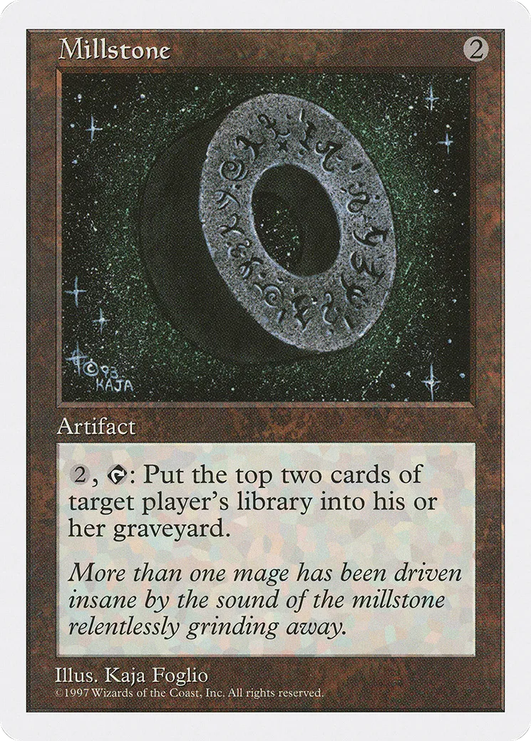 Millstone from Fifth Edition - Magic: The Gathering