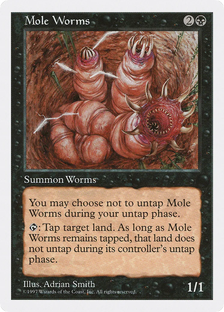 Vers fouisseurs — Fifth Edition — Magic: The Gathering