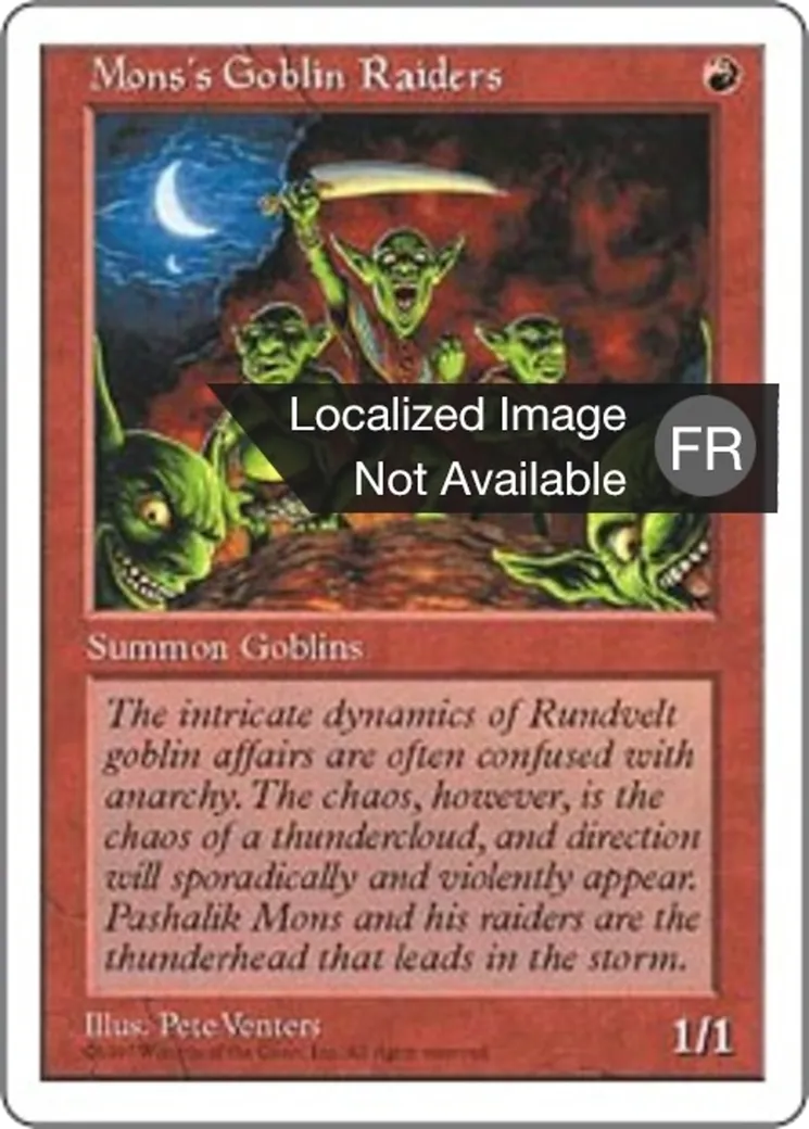 Pillards gobelins de Mons — Fifth Edition — Magic: The Gathering