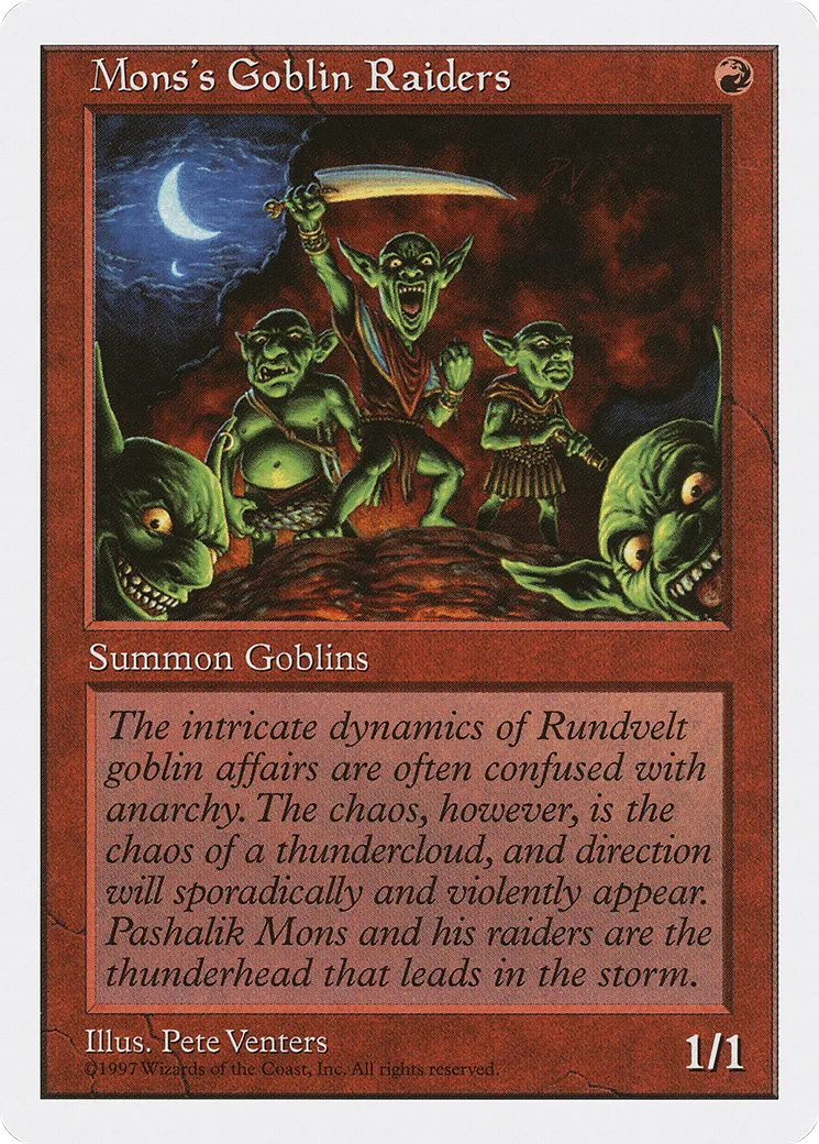 Pillards gobelins de Mons — Fifth Edition — Magic: The Gathering
