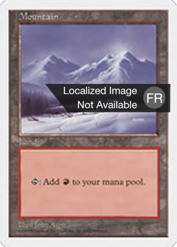 Montagne — Fifth Edition — Magic: The Gathering