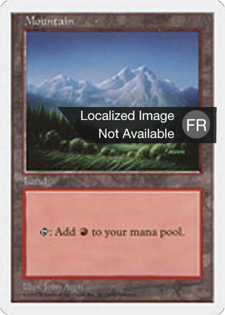 Montagne — Fifth Edition — Magic: The Gathering