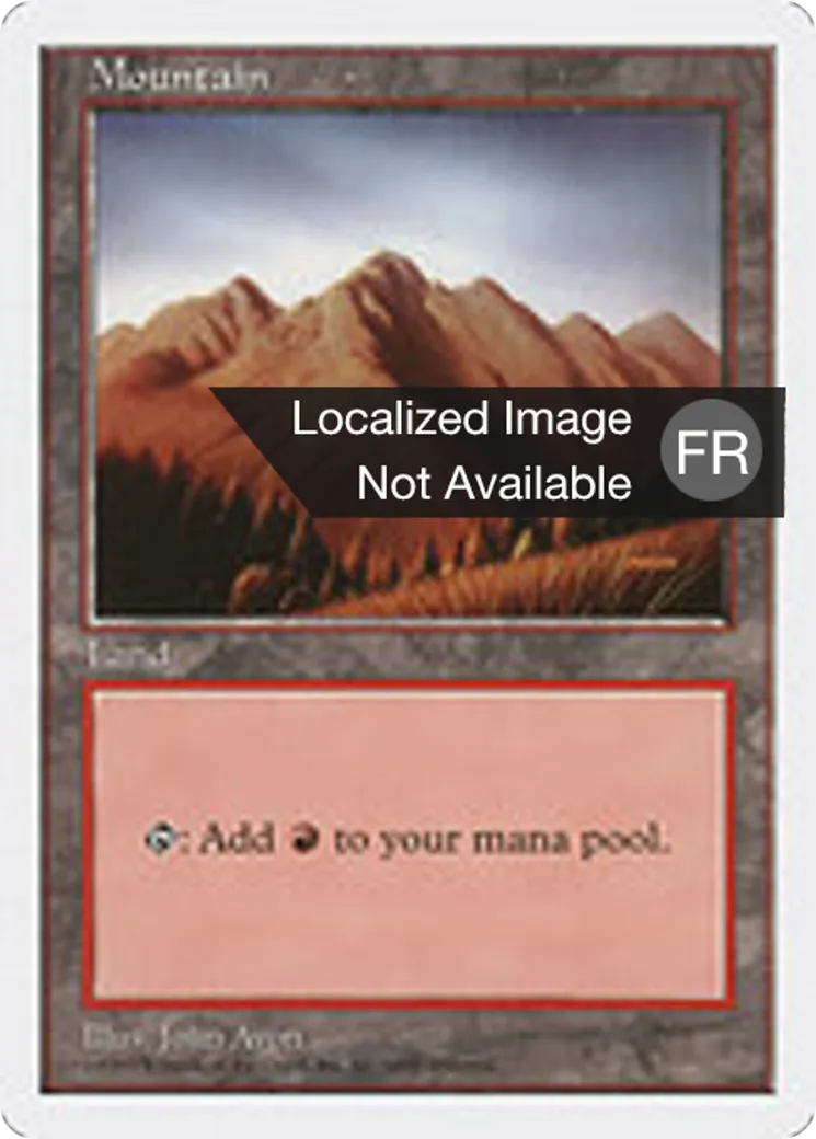 Montagne — Fifth Edition — Magic: The Gathering