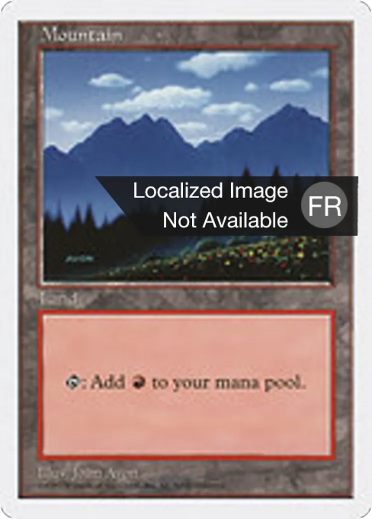 Montagne — Fifth Edition — Magic: The Gathering