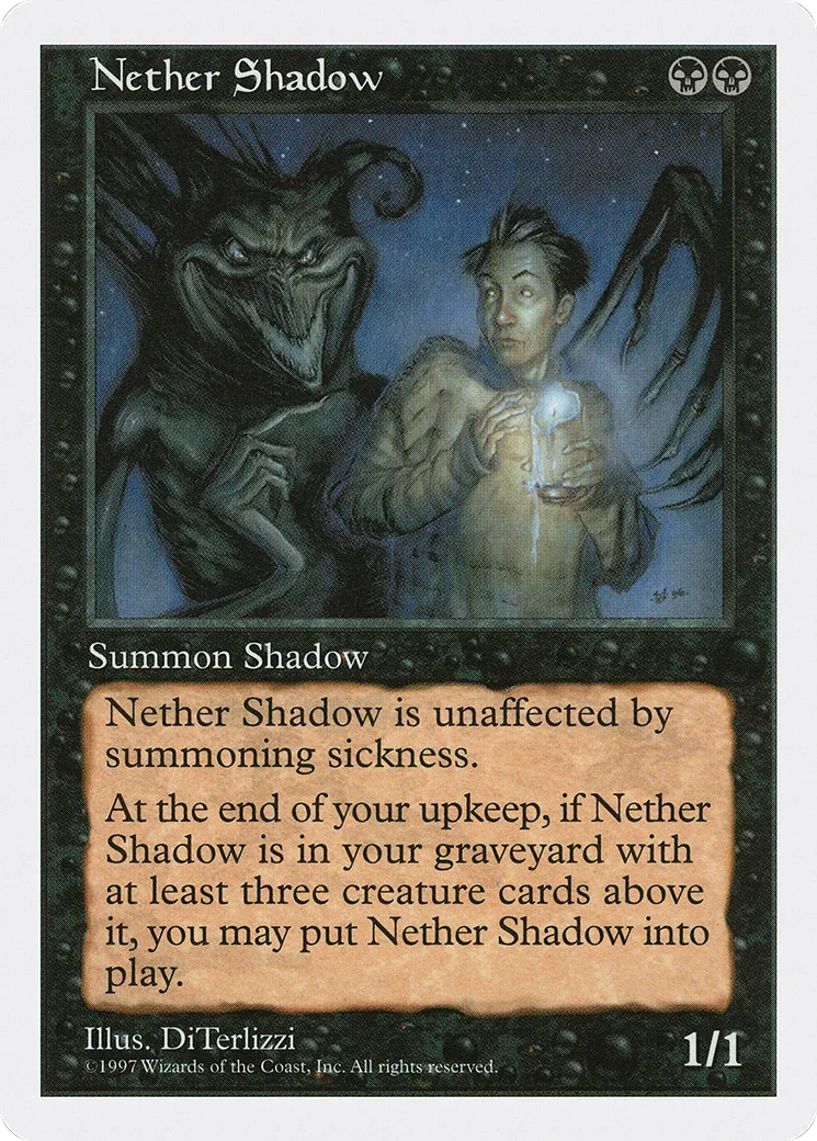 Nether Shadow from Fifth Edition - Magic: The Gathering
