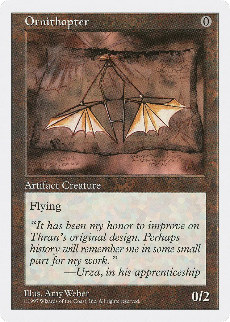Ornithopter — Fifth Edition — Magic: The Gathering