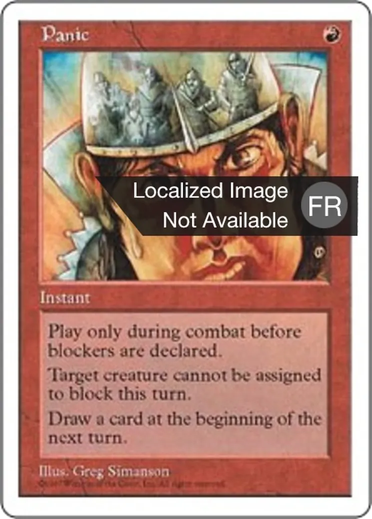 Panique from Fifth Edition - Magic: The Gathering