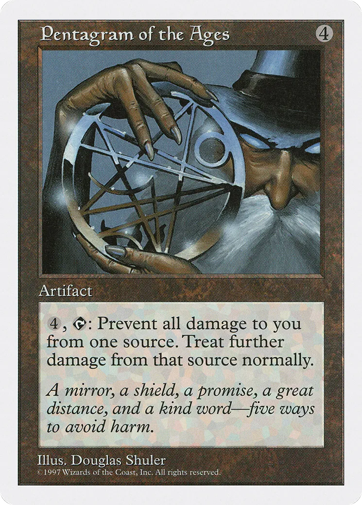 Pentagram of the Ages — Fifth Edition — Magic: The Gathering