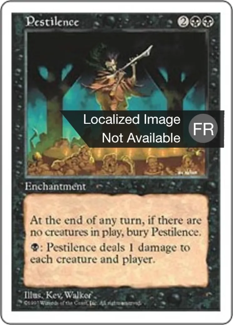 Peste — Fifth Edition — Magic: The Gathering