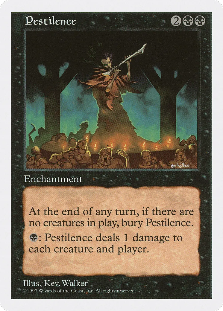 Peste — Fifth Edition — Magic: The Gathering