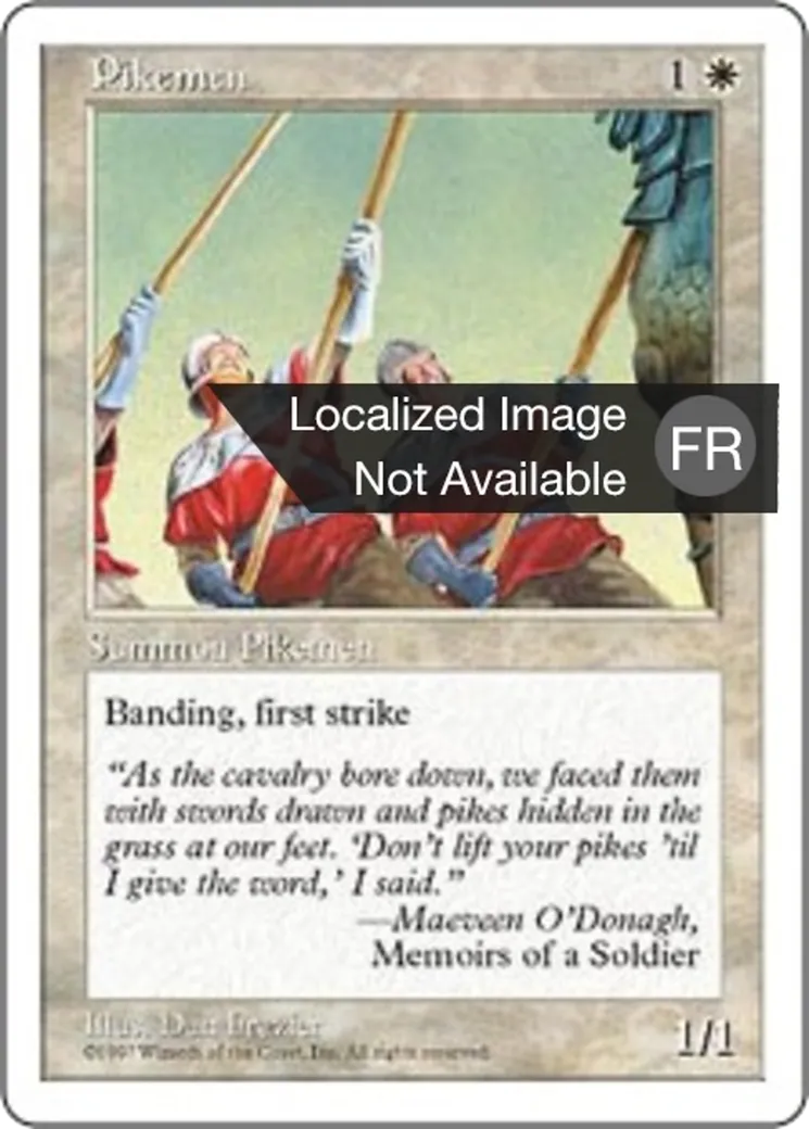 Piquiers — Fifth Edition — Magic: The Gathering