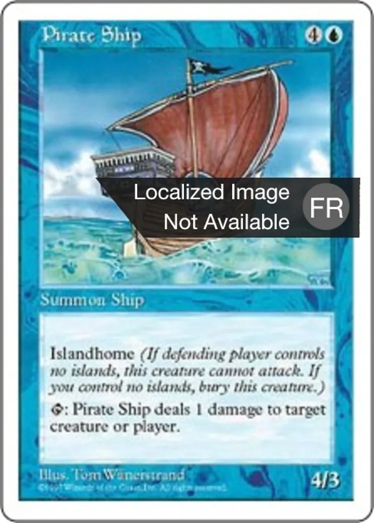 Navire pirate — Fifth Edition — Magic: The Gathering