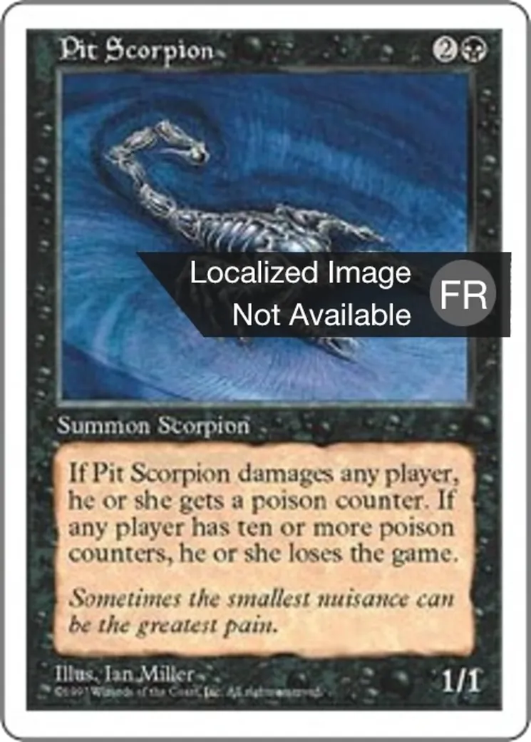 Scorpion de l'Abîme from Fifth Edition - Magic: The Gathering