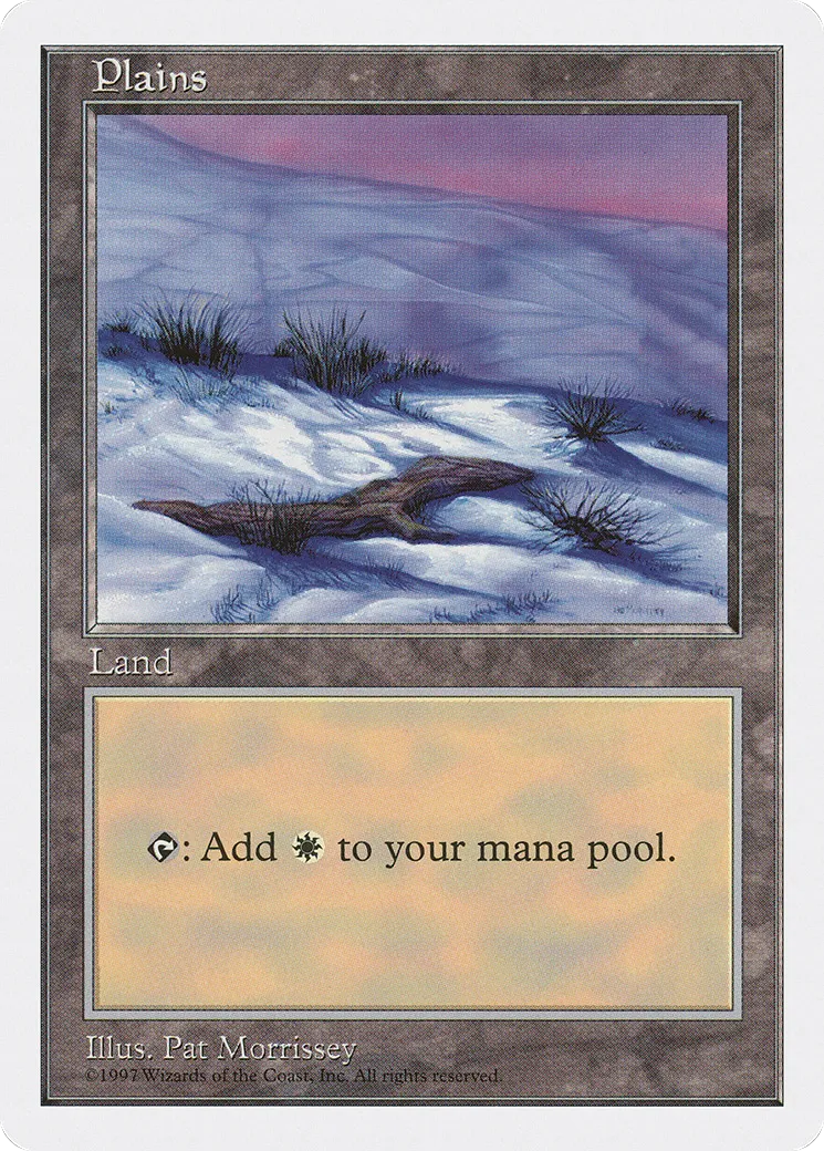 Plaine — Fifth Edition — Magic: The Gathering