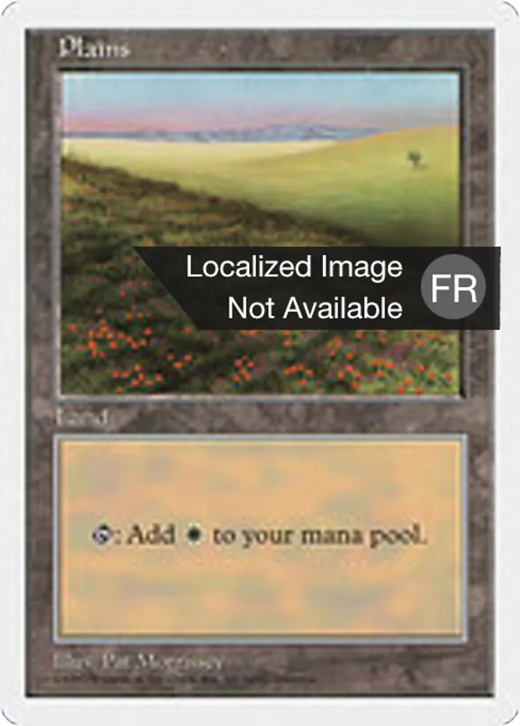 Plaine from Fifth Edition - Magic: The Gathering