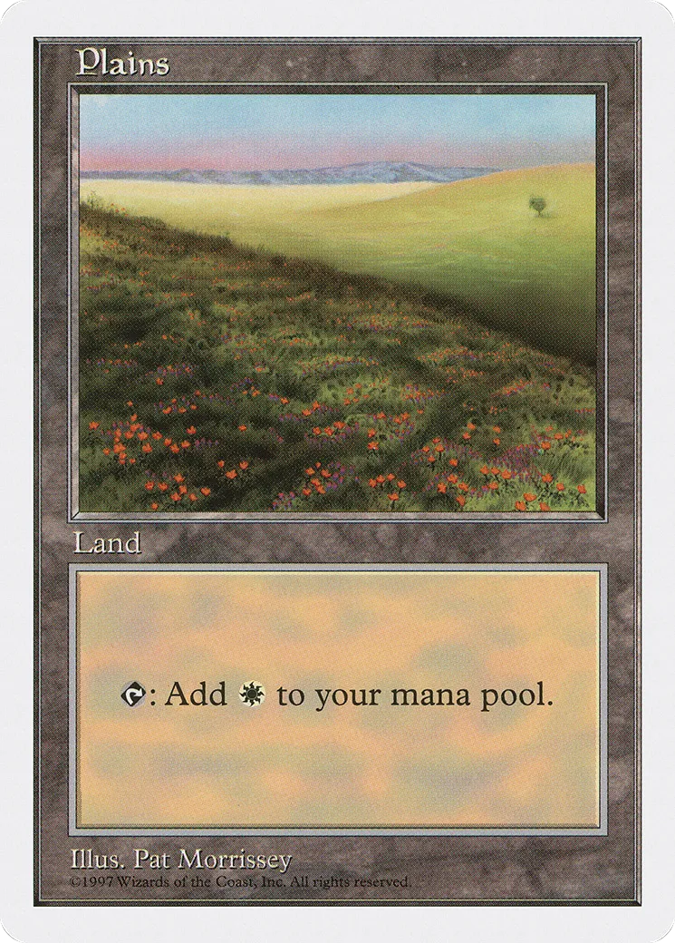 Plaine — Fifth Edition — Magic: The Gathering