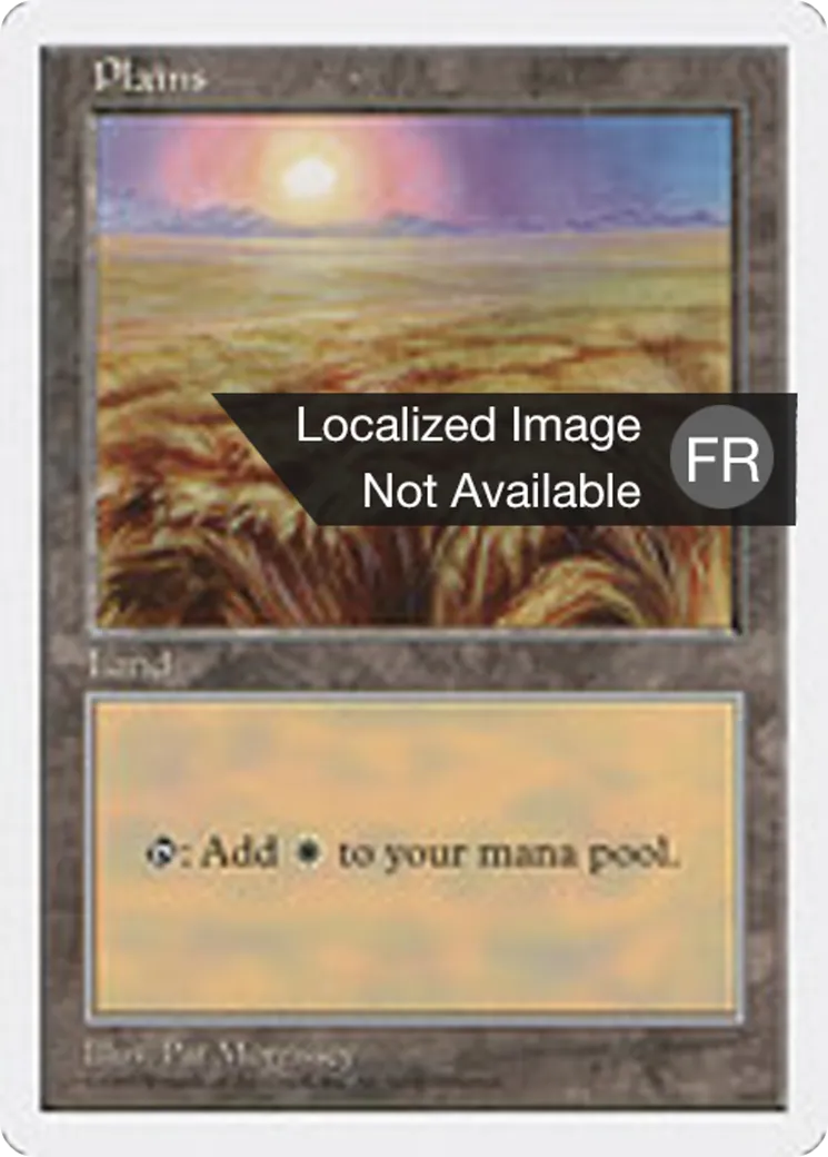 Plaine — Fifth Edition — Magic: The Gathering