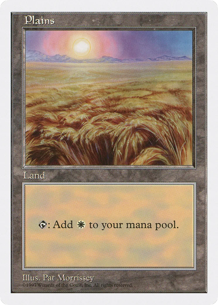 Plains — Fifth Edition — Magic: The Gathering