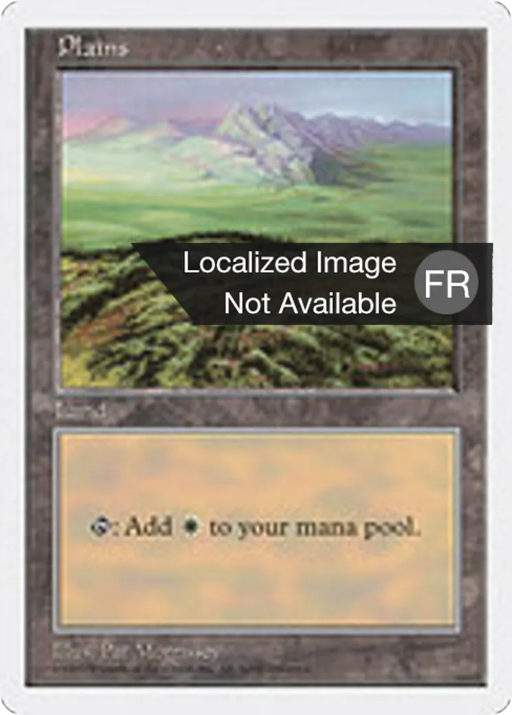 Plaine — Fifth Edition — Magic: The Gathering