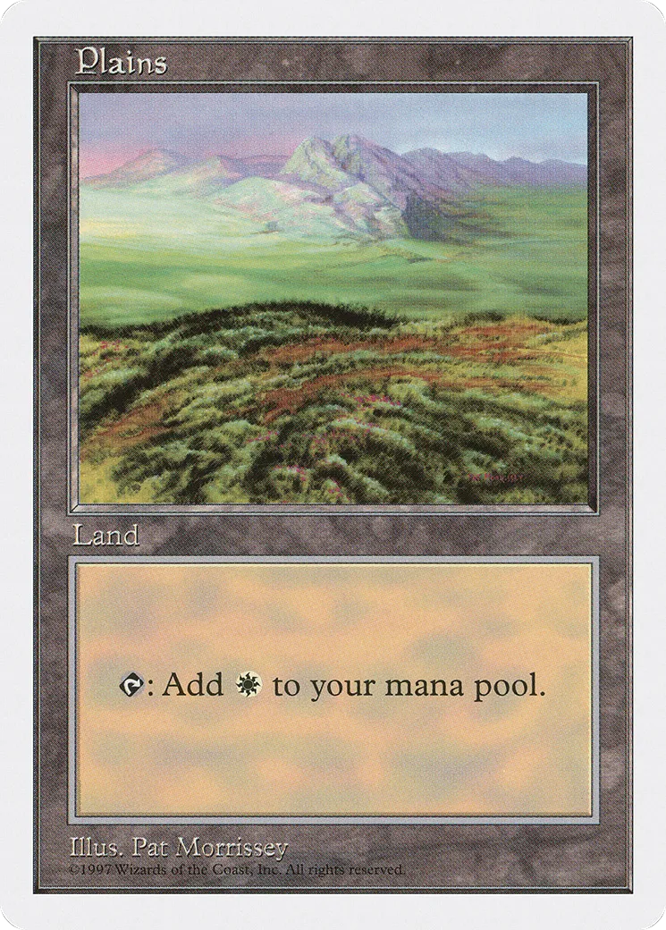 Plains — Fifth Edition — Magic: The Gathering