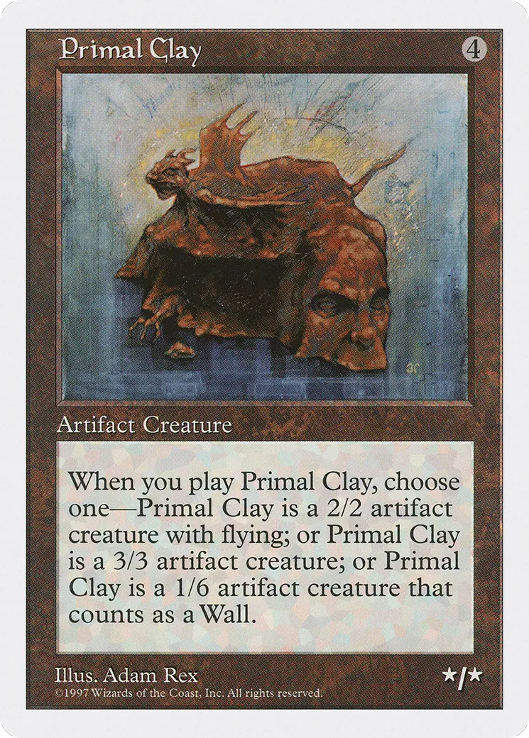 Argile primordiale — Fifth Edition — Magic: The Gathering