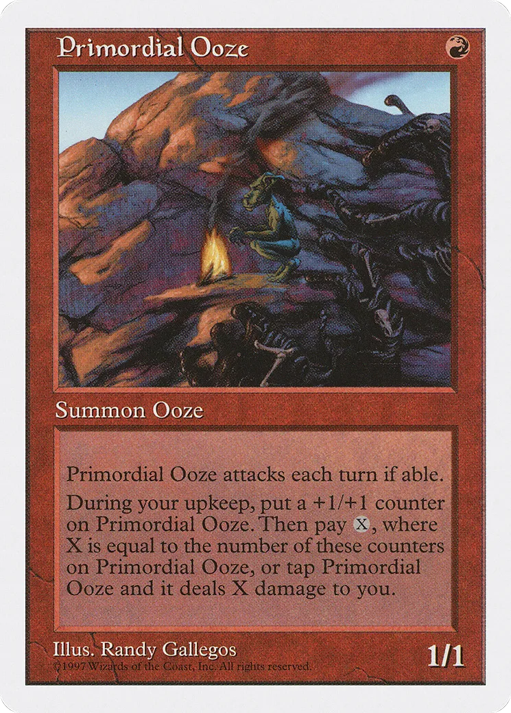 Primordial Ooze from Fifth Edition - Magic: The Gathering