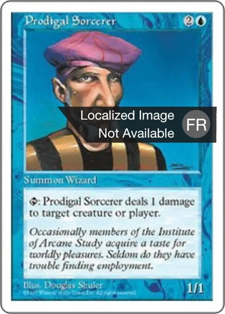 Sorcier sybarite — Fifth Edition — Magic: The Gathering
