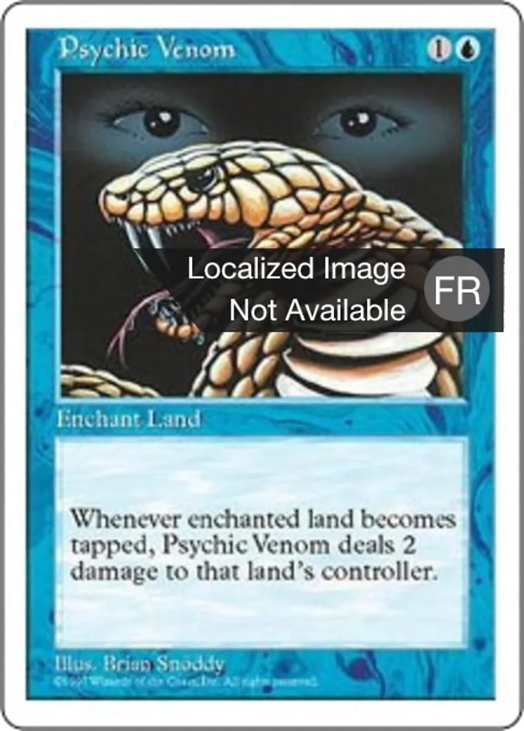 Venin psychique — Fifth Edition — Magic: The Gathering