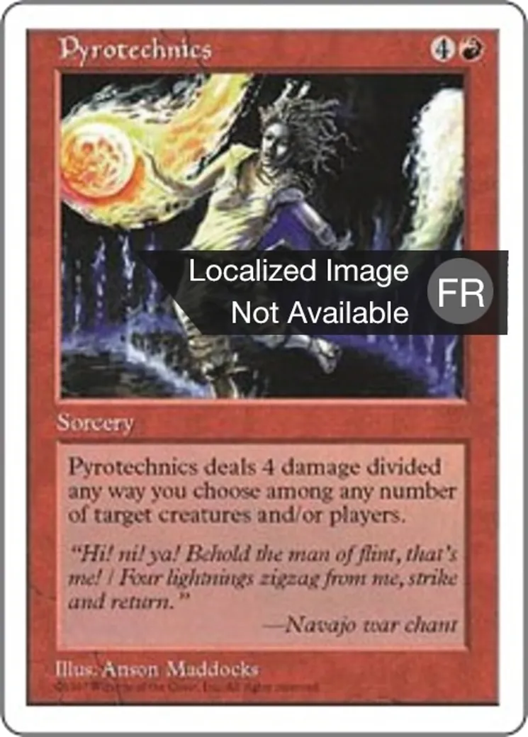 Pyrotechnie — Fifth Edition — Magic: The Gathering