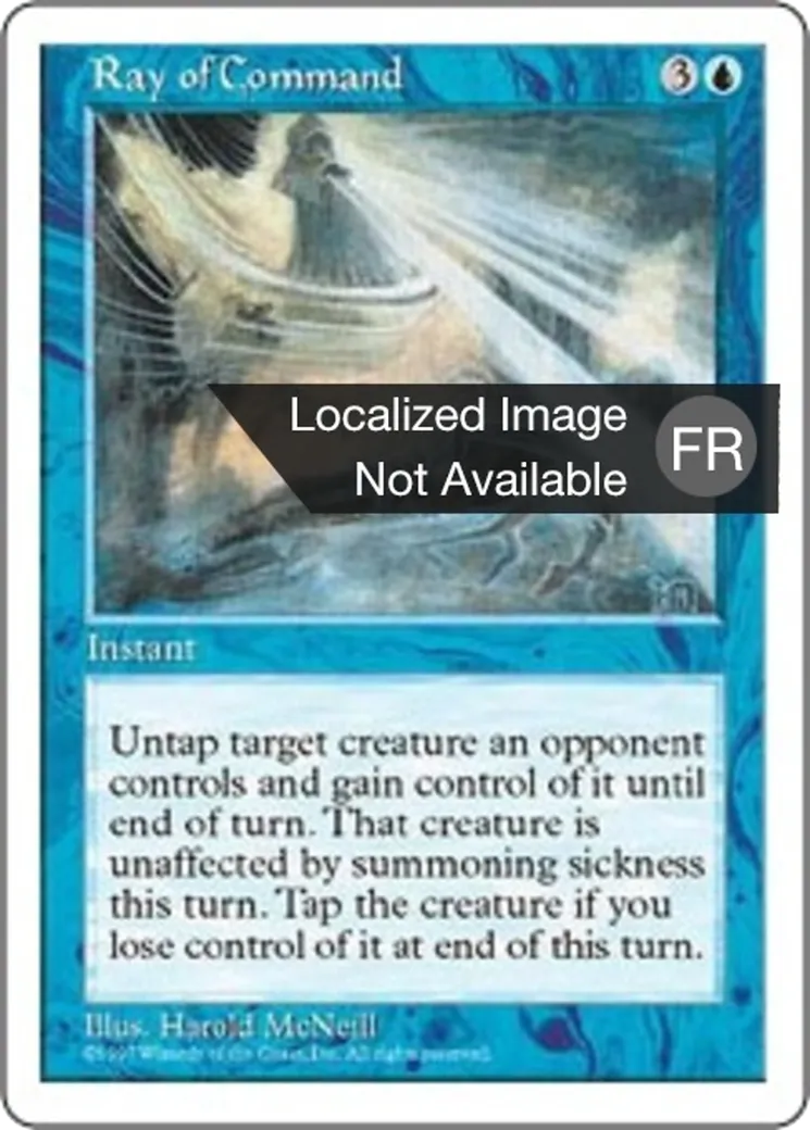 Rayon de commandement — Fifth Edition — Magic: The Gathering